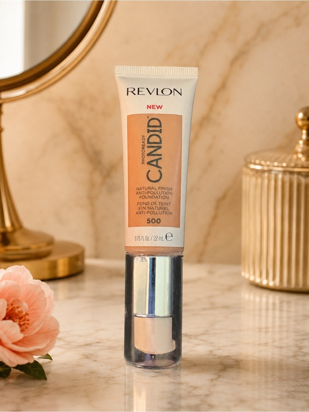 NEW Revlon PhotoReady Candid Foundation 500 Almond 0.75 oz